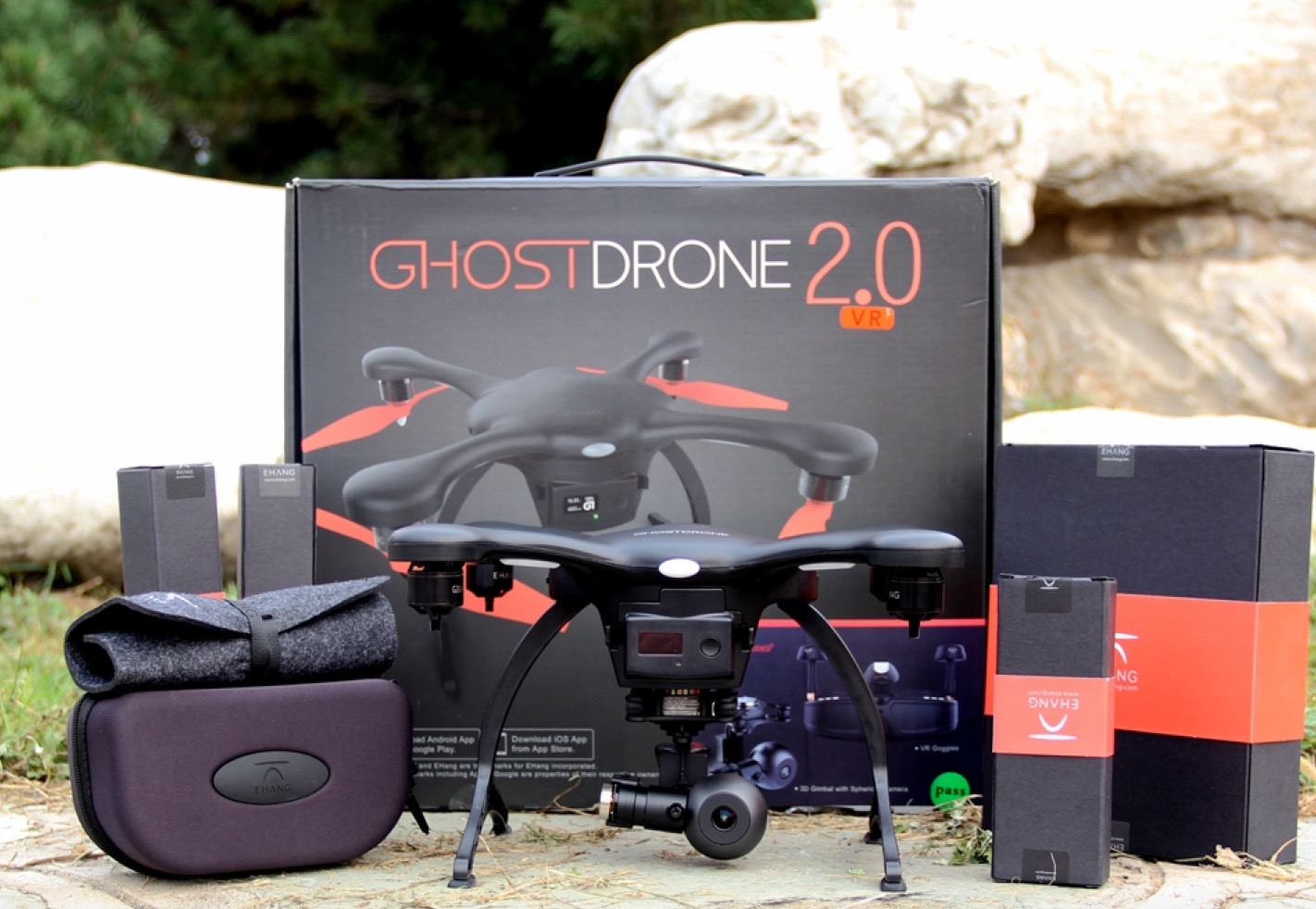 科技風暴中的暗夜精靈 24張圖引爆極客內(nèi)心的億航GHOSTDRONE 2.0